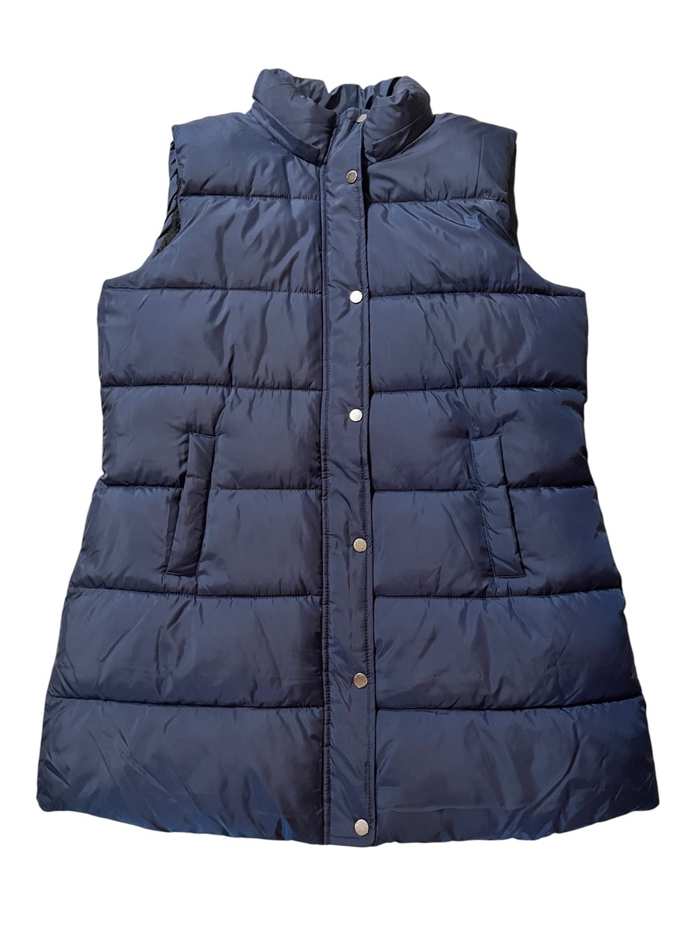 Weatherproof Classic Navy Quilted Puffer Vest - Sleeveless
XL